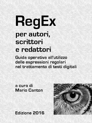 RegEx, per autori, scrittori e redattori